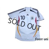 Germany 2006 Home Authentic Shirt #10 Neuville