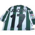 Photo4: Real Betis 2003-2004 Home Shirt #17 Joaquin Sanchez LFP Patch/Badge