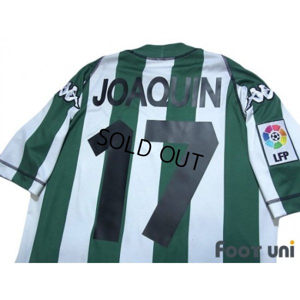 Photo4: Real Betis 2003-2004 Home Shirt #17 Joaquin Sanchez LFP Patch/Badge
