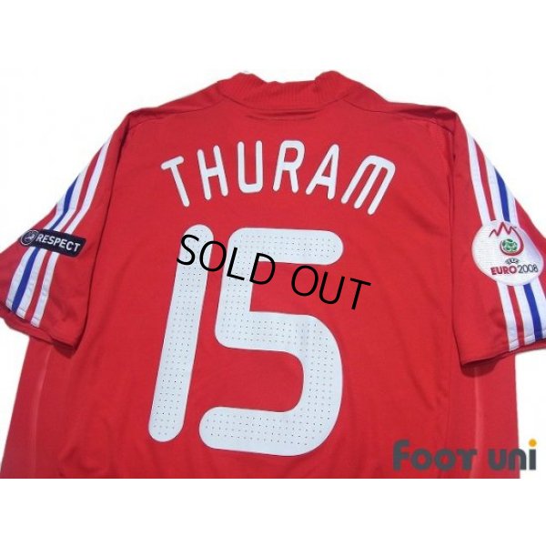 Photo4: France 2008 Away Shirt #15 Lilian Thuram w/tags