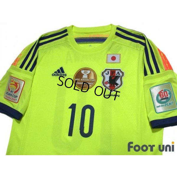 Photo3: Japan 2015 Away Shirt #10 Shinji Kagawa AFC ASIAN CUP Australia 2015 Patch/Badge w/tags