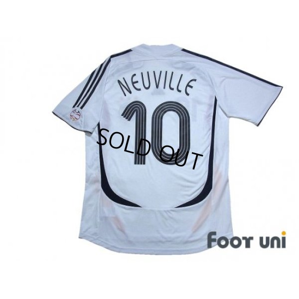 Photo2: Germany 2006 Home Authentic Shirt #10 Neuville