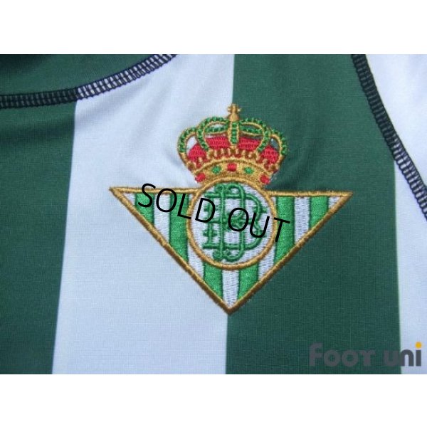 Photo5: Real Betis 2003-2004 Home Shirt #17 Joaquin Sanchez LFP Patch/Badge