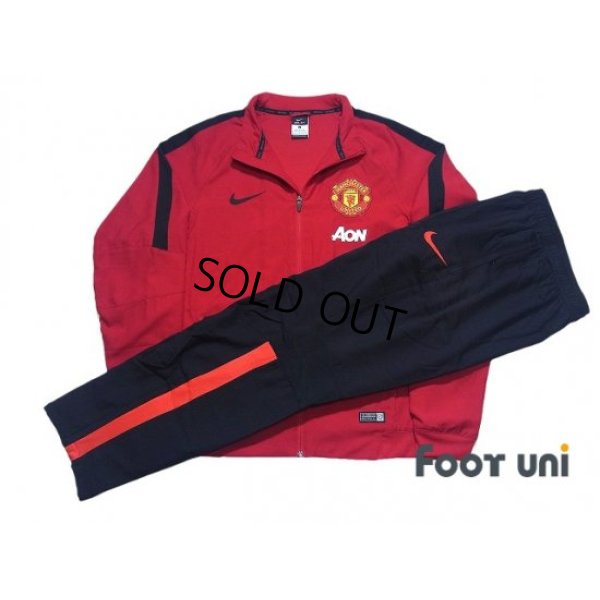 Photo1: Manchester United Track Jacket and Pants Set