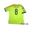 Photo2: Japan 2015 Away Shirt #8 Hiroshi Kiyotake AFC ASIAN CUP Australia 2015 Patch/Badge (2)