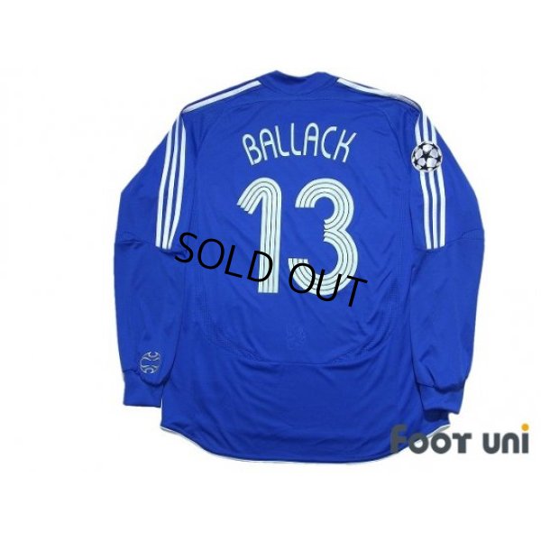 Photo2: Chelsea 2006-2008 Home Long Sleeve Shirt #13 Ballack w/tags