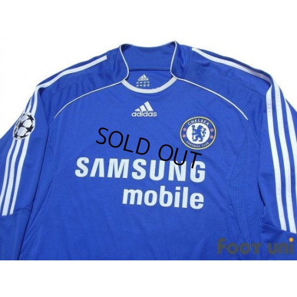 Photo3: Chelsea 2006-2008 Home Long Sleeve Shirt #13 Ballack w/tags