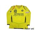 Photo1: Kashiwa Reysol 2009 Home Long Sleeve Shirt #10 (1)