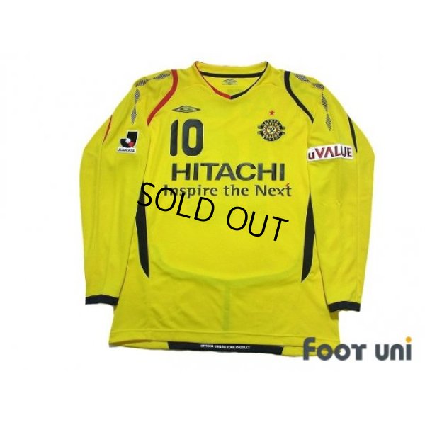 Photo1: Kashiwa Reysol 2009 Home Long Sleeve Shirt #10