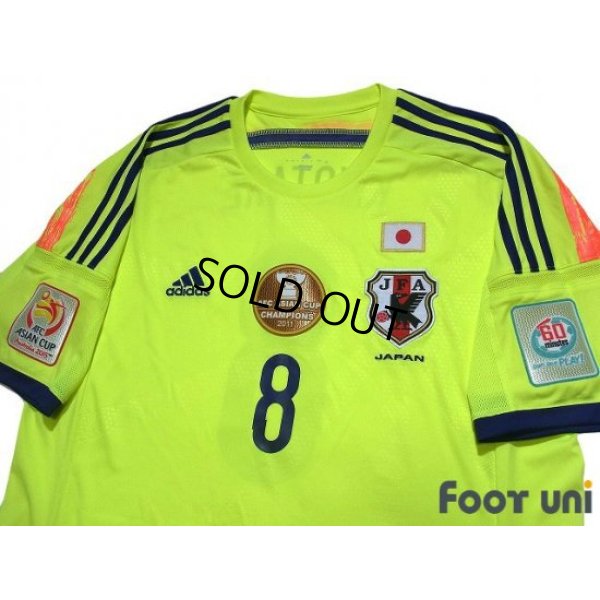 Photo3: Japan 2015 Away Shirt #8 Hiroshi Kiyotake AFC ASIAN CUP Australia 2015 Patch/Badge