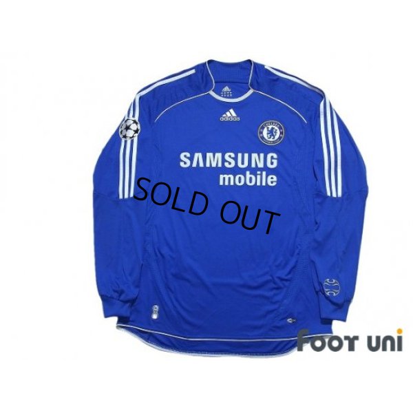 Photo1: Chelsea 2006-2008 Home Long Sleeve Shirt #13 Ballack w/tags