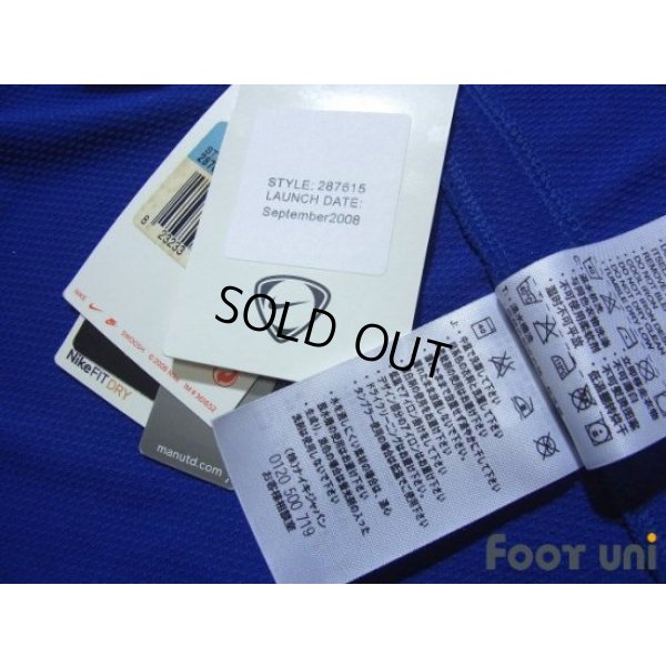 Photo8: Manchester United 2008-2009 3rd Shirt #9 Berbatov 40th anniversary embroidery w/tags