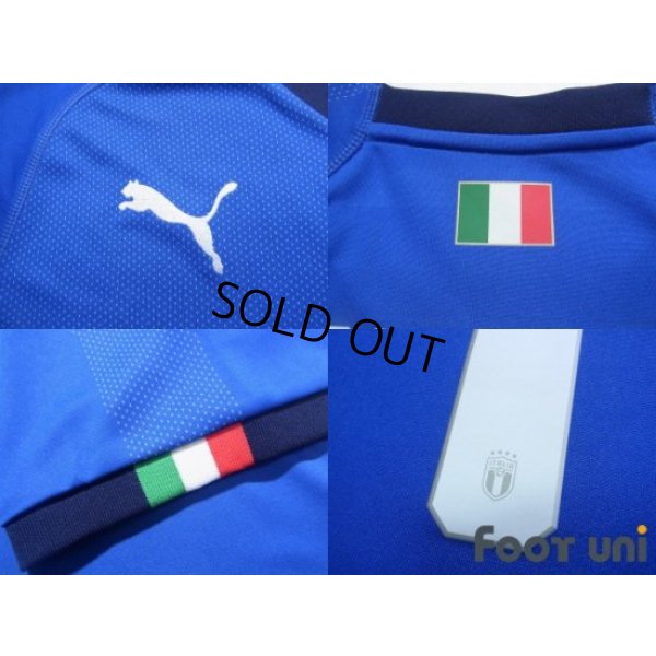 Photo7: Italy 2018 GK Shirt #1 Buffon w/tags