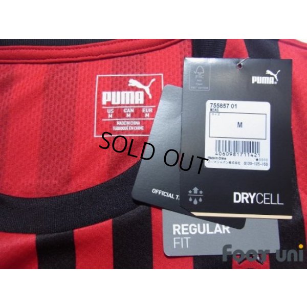 Photo5: AC Milan 2019-2020 Home Shirt #9 Krzysztof Piatek w/tags