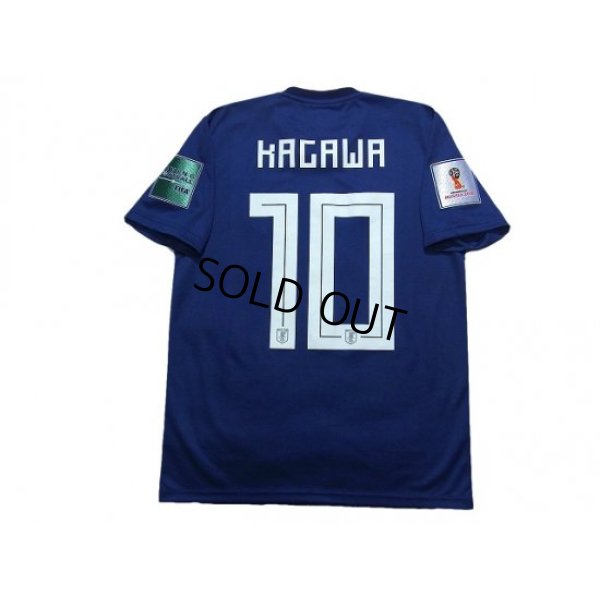 Photo2: Japan 2018 Home Shirt #10 Shinji Kagawa FIFA World Cup Russia 2018 Patch/Badge