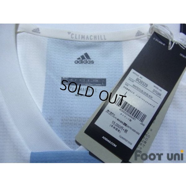 Photo5: Argentina 2018 Home Authentic Shirt #10 Messi FIFA World Cup Russia 2018 Patch/Badge w/tags