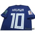 Photo4: Japan 2018 Home Shirt #10 Shinji Kagawa FIFA World Cup Russia 2018 Patch/Badge