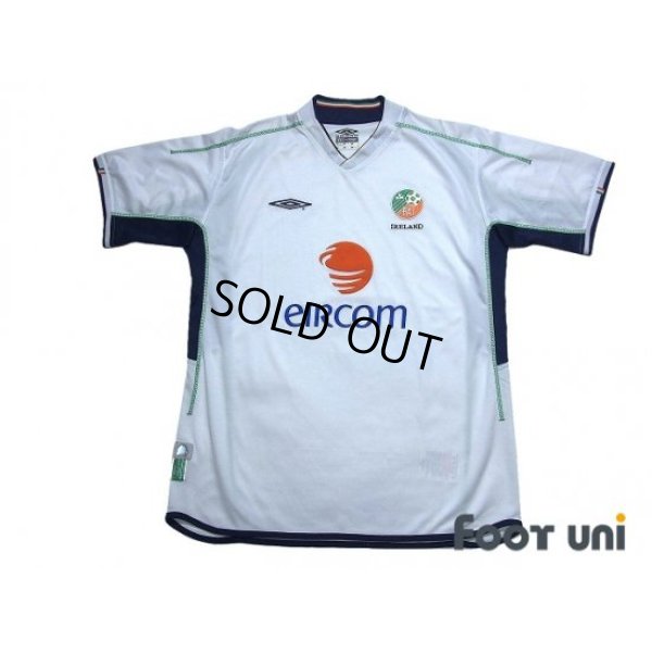 Photo1: Ireland 2002 Away Shirt