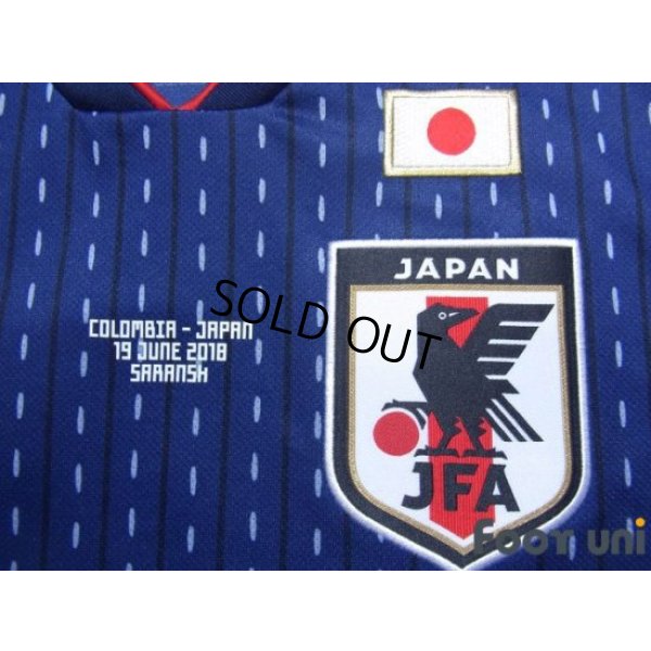 Photo6: Japan 2018 Home Shirt #10 Shinji Kagawa FIFA World Cup Russia 2018 Patch/Badge