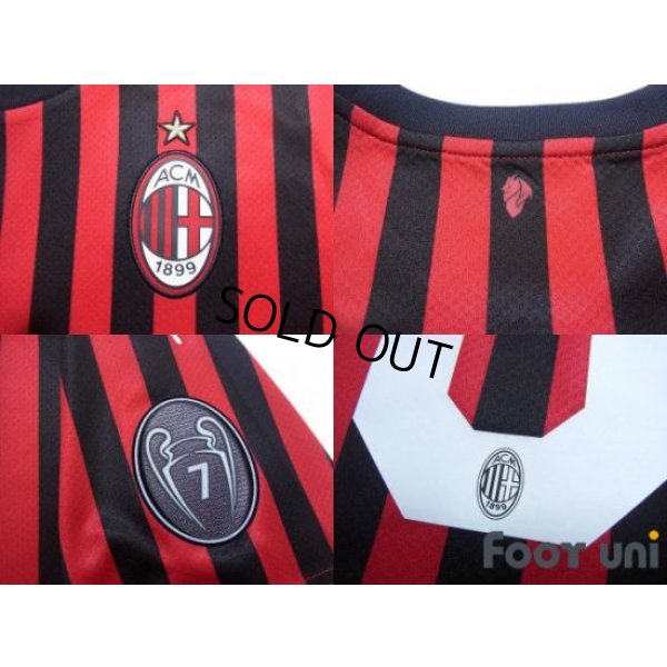 Photo7: AC Milan 2019-2020 Home Shirt #9 Krzysztof Piatek w/tags