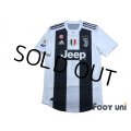 Juventus 2018-2019 Home Authentic Shirt #7 Ronaldo