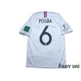 Photo2: France 2018 Away Shirt #6 Pogba FIFA World Cup Russia 2018 Patch/Badge w/tags (2)