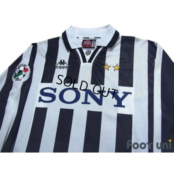 Photo3: Juventus 1996-1997 Home Long Sleeve Shirt #10 Del Piero Lega Calcio Patch/Badge