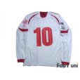 Photo2: Perugia 2012-2013 Away Long Sleeve Shirt #10 Lega pro Patch/Badge【There is a difficulty】 (2)