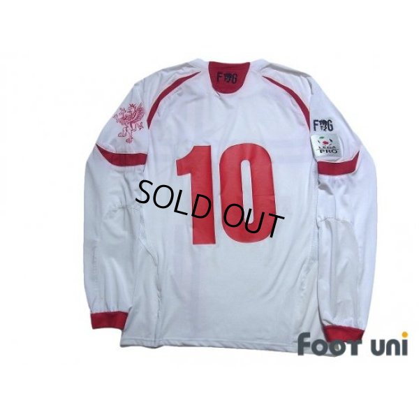 Photo2: Perugia 2012-2013 Away Long Sleeve Shirt #10 Lega pro Patch/Badge【There is a difficulty】