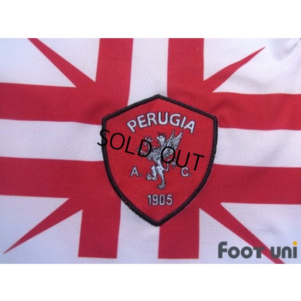 Photo5: Perugia 2012-2013 Away Long Sleeve Shirt #10 Lega pro Patch/Badge【There is a difficulty】