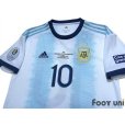 Photo3: Argentina 2019 Home Shirt #10 Messi Copa America Brazil 2019 Patch/Badge w/tags