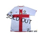 Inter Milan 2007-2008 Away Centenario Shirt #7 Figo Lega Calcio Patch/Badge
