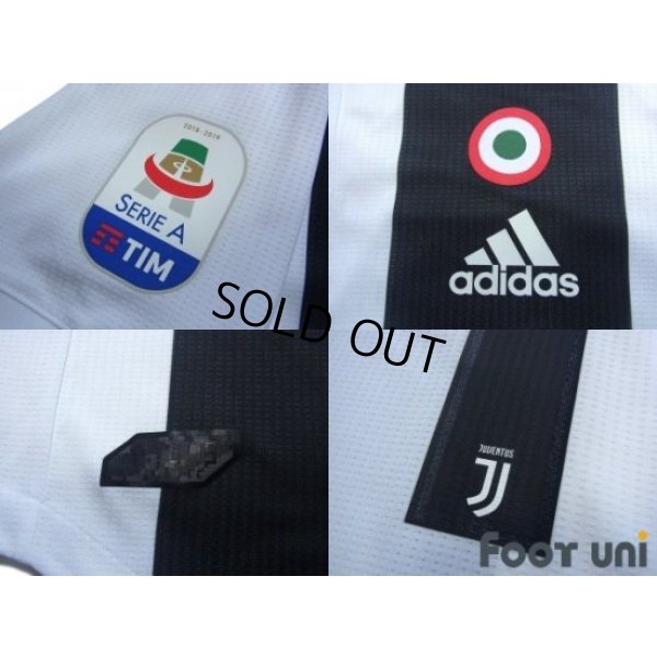 Photo7: Juventus 2018-2019 Home Authentic Shirt #7 Ronaldo
