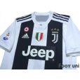 Photo3: Juventus 2018-2019 Home Authentic Shirt #7 Ronaldo