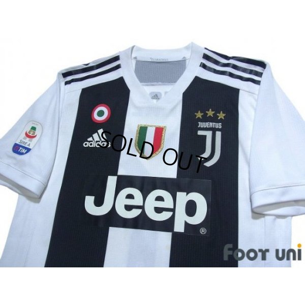 Photo3: Juventus 2018-2019 Home Authentic Shirt #7 Ronaldo