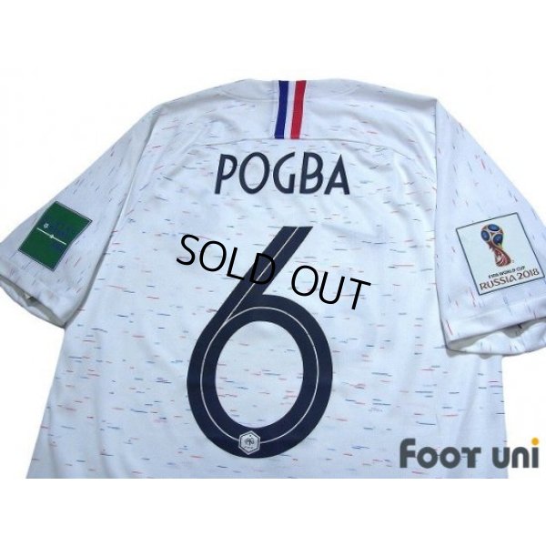 Photo4: France 2018 Away Shirt #6 Pogba FIFA World Cup Russia 2018 Patch/Badge w/tags