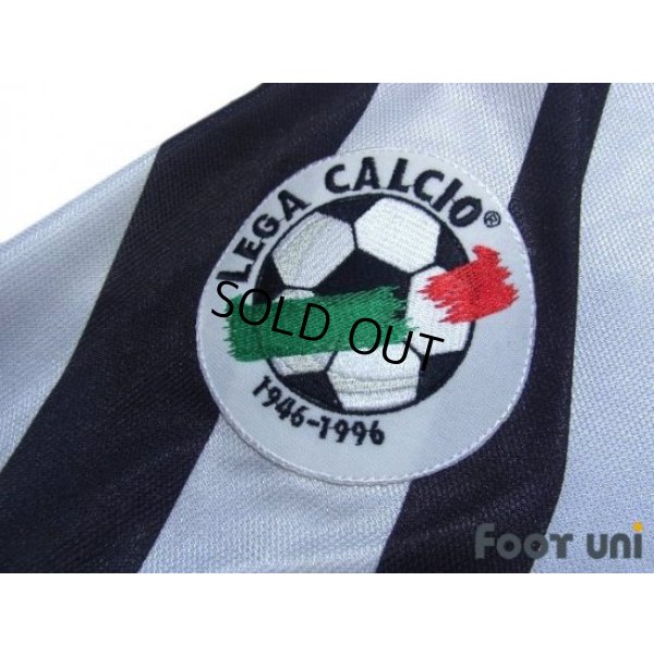 Photo5: Juventus 1996-1997 Home Long Sleeve Shirt #10 Del Piero Lega Calcio Patch/Badge