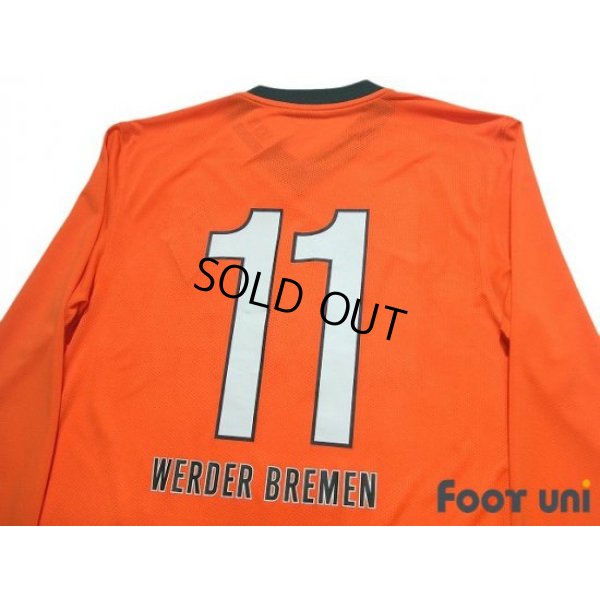 Photo4: Werder Bremen 2009-2010 3rd Long Sleeve Authentic Shirt #11 w/tags