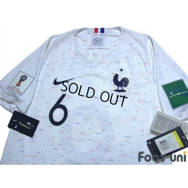 Photo3: France 2018 Away Shirt #6 Pogba FIFA World Cup Russia 2018 Patch/Badge w/tags