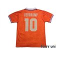 Photo2: Netherlands 1994 Home Shirt #10 Bergkamp (2)