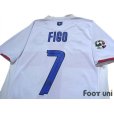 Photo4: Inter Milan 2007-2008 Away Centenario Shirt #7 Figo Lega Calcio Patch/Badge