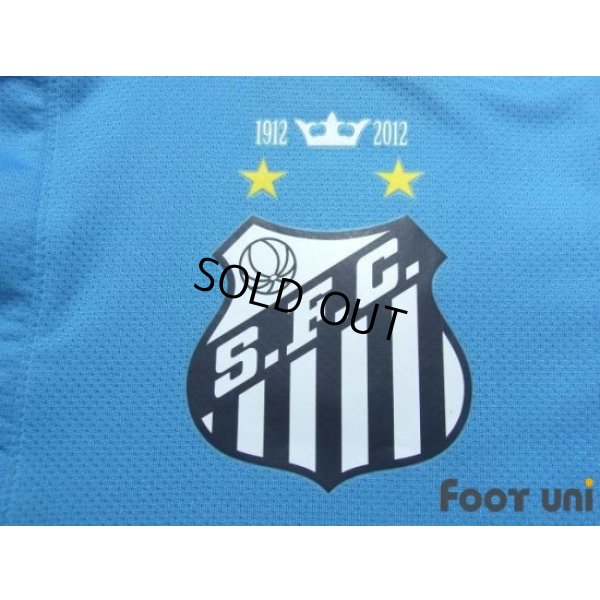 Photo6: Santos FC 2012 3rd Authentic Centenario Shirt #11 Neymar Jr w/tags