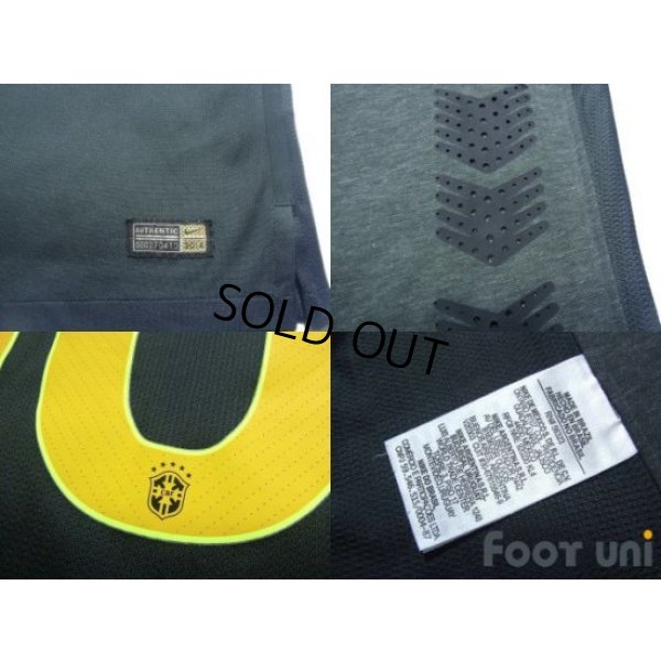 Photo8: Brazil 2014 3rd Authentic Shirt #10 Neymar Jr