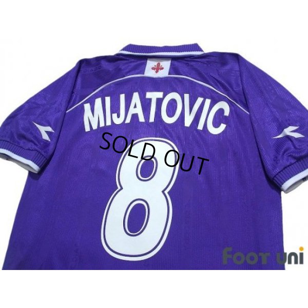 Photo4: Fiorentina 2000-2001 Home Shirt #8 Predrag Mijatovic