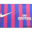 Photo6: FC Barcelona 2018-2019 Home Authentic Shirt #8 Andres Iniesta Last match print La Liga Patch/Badge 