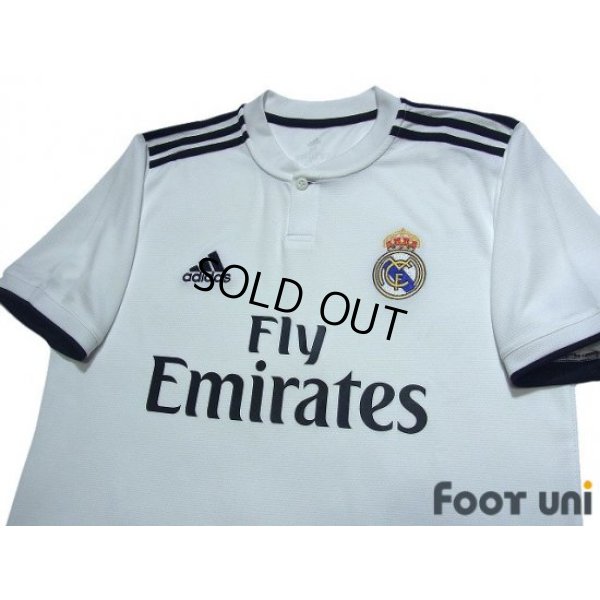 Photo3: Real Madrid 2018-2019 Home Shirt w/tags
