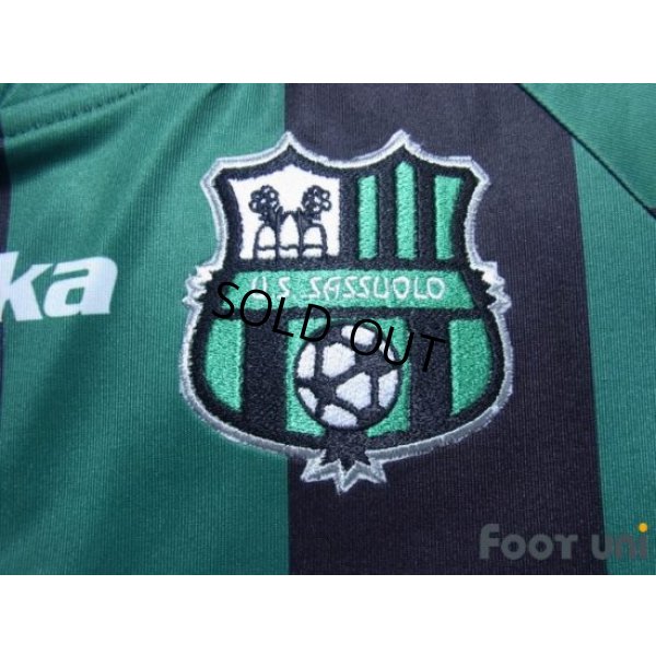 Photo6: Sassuolo 2014-2015 Home Shirt #10 Simone Zaza Serie A Tim Patch/Badge w/tags