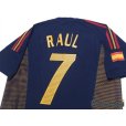 Photo4: Spain 2002 3rd Shirt #7 Raul