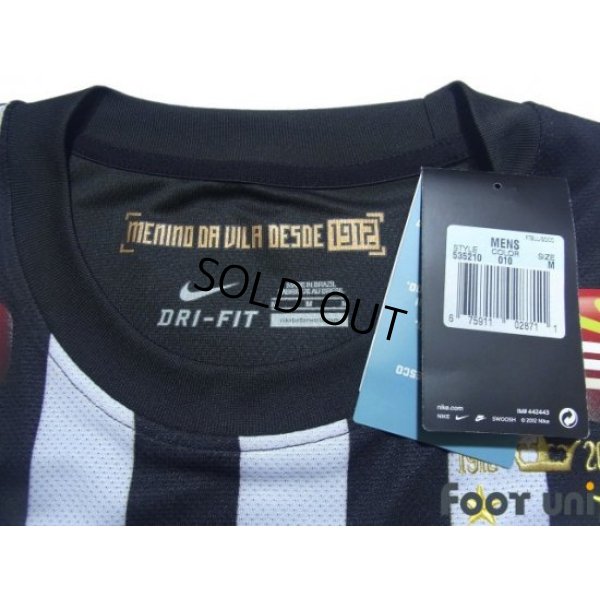 Photo5: Santos FC 2012 Away Centenario Shirt #11 Neymar Jr w/tags