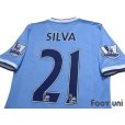 Photo4: Manchester City 2013-2014 Home Authentic Shirt #21 David Silva BARCLAYS ASIA TROPHY HONG KONG 2013 Patch/Badge